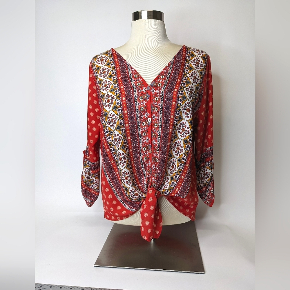 West Kei Bohemian Blouse Size S